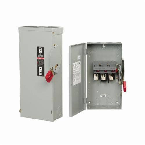 GENERAL ELECTRIC - Safety Switch, 100A 3P 600V Fusible, Nema 12