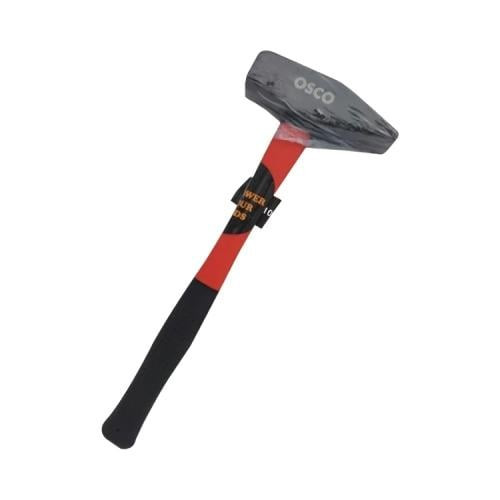 OSCO - Engineer Hammer - Rubber Handle -200g-10531