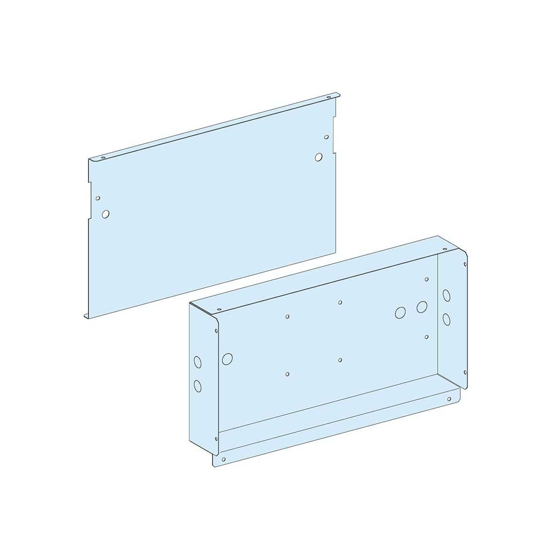 شنايدر - إكسسوار لوحة خدمة - BUSBAR COVER VERT. MTZ2/NW/ISFL W650 PRISMA P