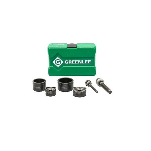 GREENLEE - Manual Punch Kit, Standard Round, 1-1/2" - 2" Conduit