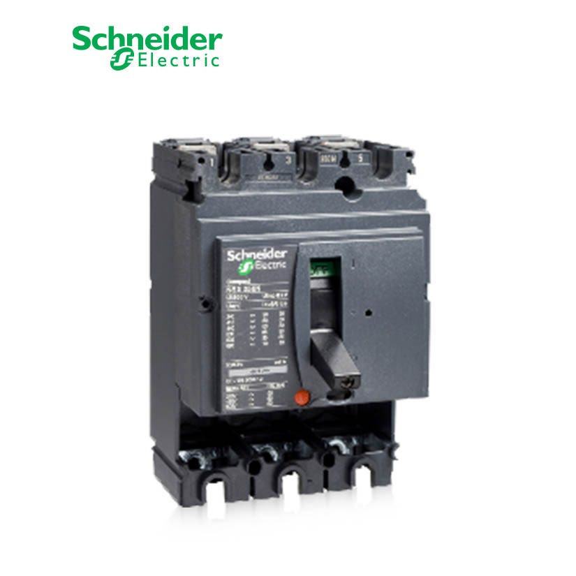 SCHNEIDER - MCCB Breaker Basic Frame, ComPact NSX250N, 250A, 3P, 50kA at 415 VAC 50/60 Hz, w/o Trip Unit