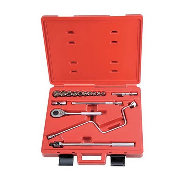 PROTO - 1/2" Drive Socket Set, 16 Pieces, 12 Point
