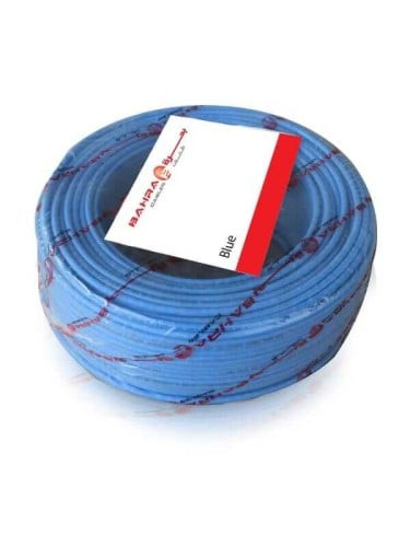 NYA electrical cord - 2.5m mica from Bahra, blue