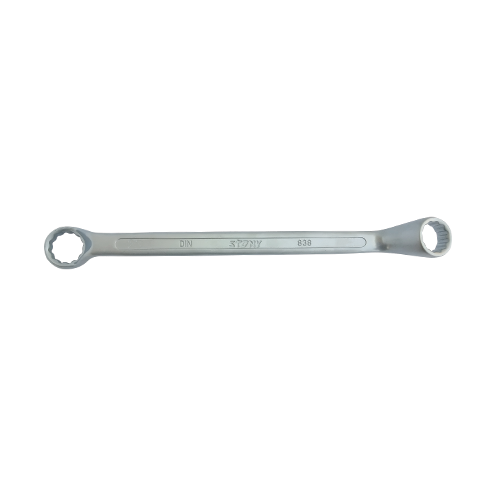 DOUBLE RING SPANNER FULL MIRROR FINISH, 25x28 mm