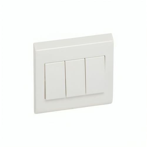 Legrand three-way switch, 10 amp (Blanco)
