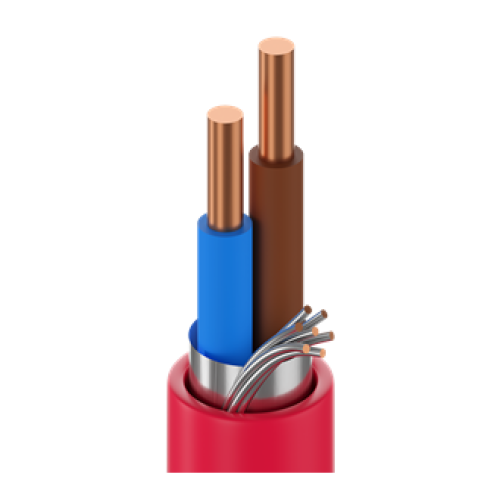 Belden- Flexible Cable-FS 79002 - Copper-PVC-Dual Core- 2.5-Red
