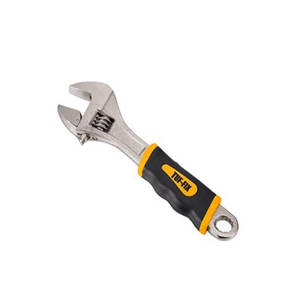 TUF-FIX - Adjustable Wrench, Chrome, 10''