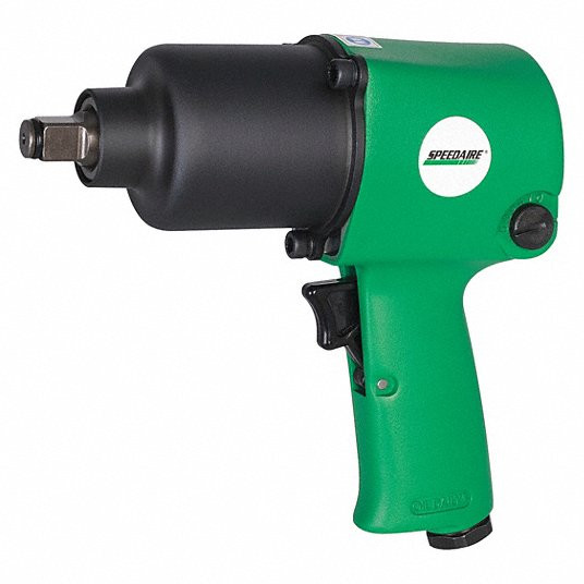 Air Impact Wrench, 90 psi, 600 ft-lb Fastening Torque