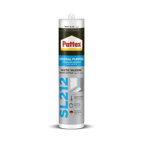 Pattex -Silicone Sealant- 280 ml- SL212- White