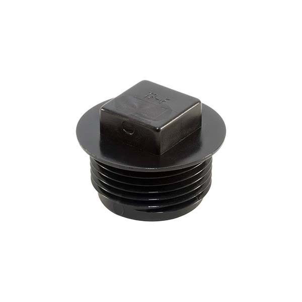 ITCC - PVC Coated Conduit Plug, Steel, Square Head, 1-1/4"