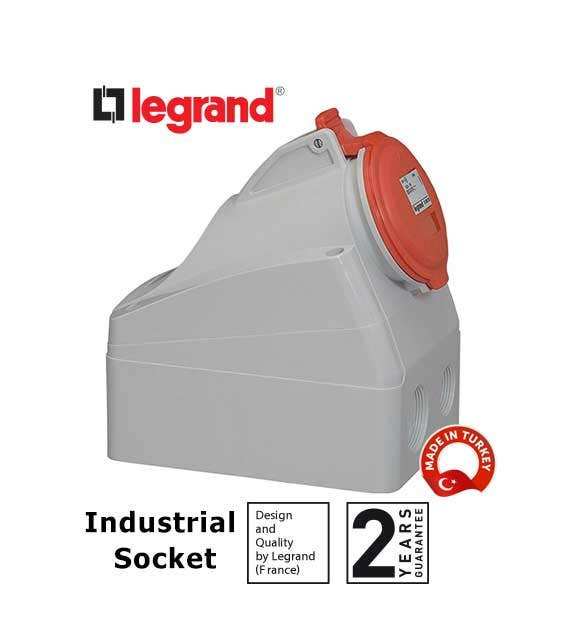 ليجراند - فيش صناعي P17, IP44, 380/415 V~, 16 A, 3P+N+E