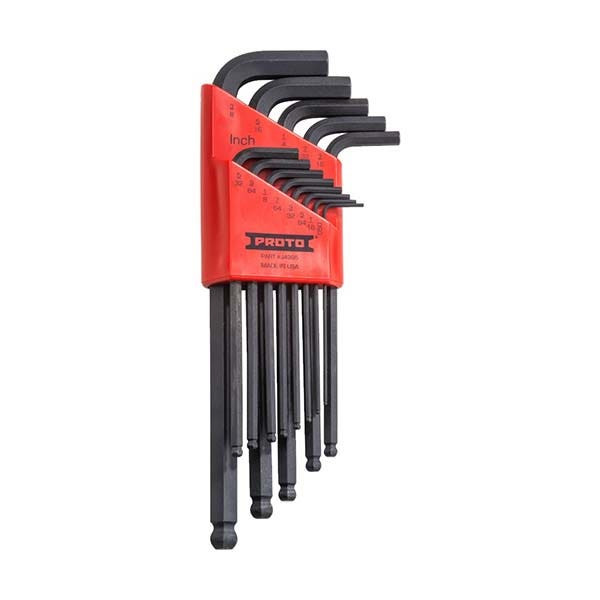 PROTO - Round Head Hex Key Set, 13 Pieces