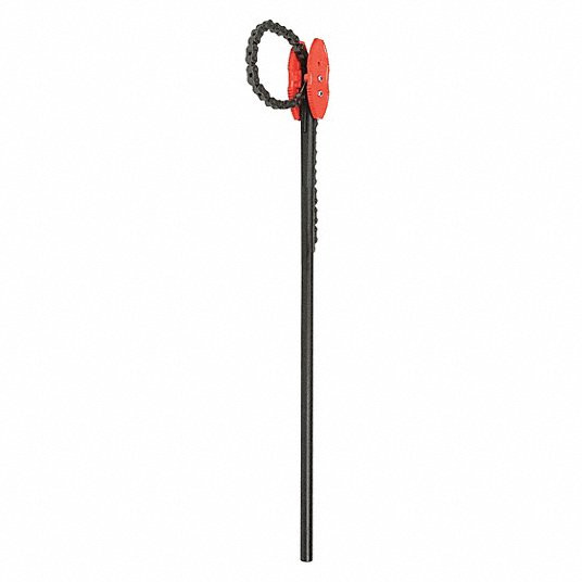 Chain Tong, Iron, For Outside Diameter 12 in, Minimum Pipe Diameter 2 in, Overall Length 64 in4CPE6
