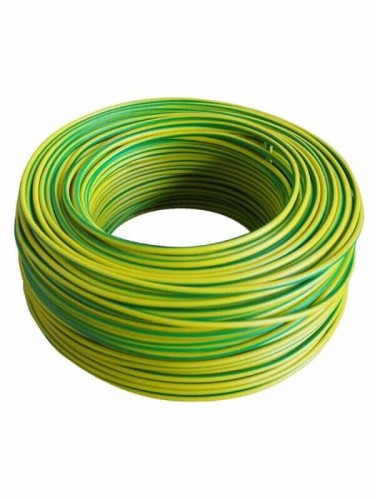Riyadh Low Voltage Unarmored Cable - Size 1x10 mm - Green x Yellow