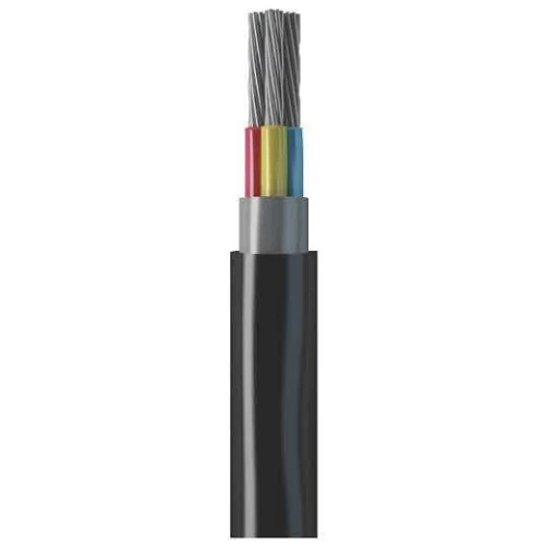 Bahra Low Voltage Unarmored Cable - Size 4x50 - Black
