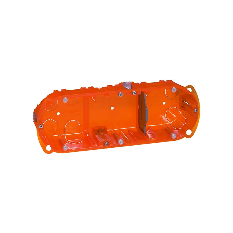LEGRAND - Box Batibox, 3 Gang, Depth 40mm, Ø67mm, Multi-Material