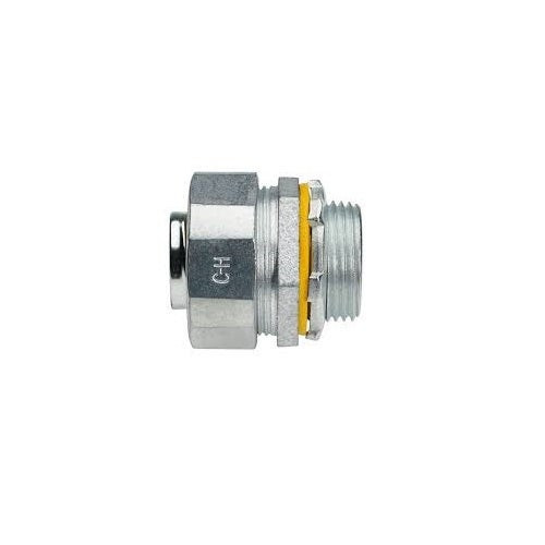 CROUSE HINDS - Liq.Tight Straight Connector Insulated MI 2&1/2", W Ground #LTB250G