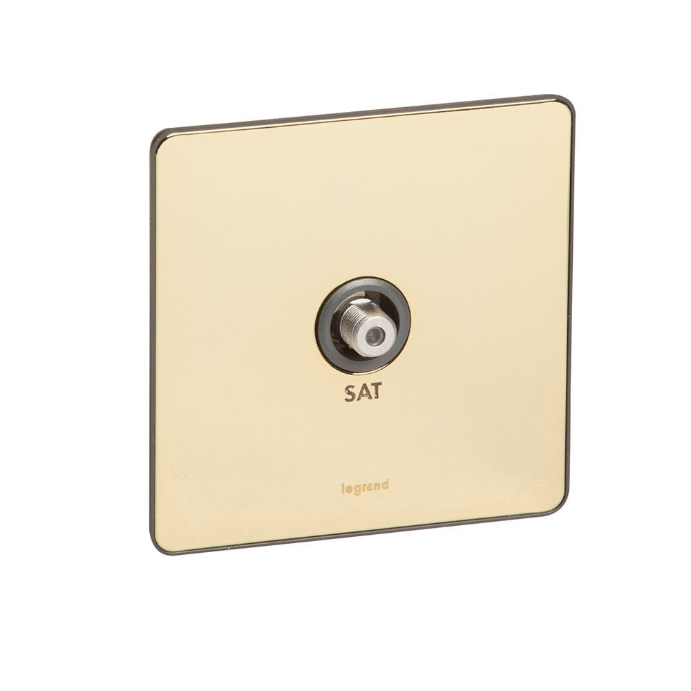 LEGRAND - Sat Socket Synergy, Single 'F' Type 