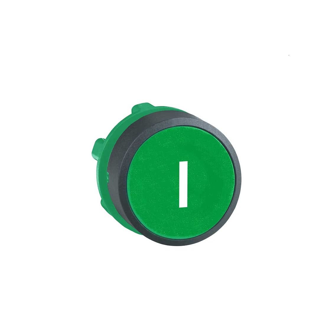 SCHNEIDER - Green Flush Pushbutton Head ˜22 Spring Return "I"
