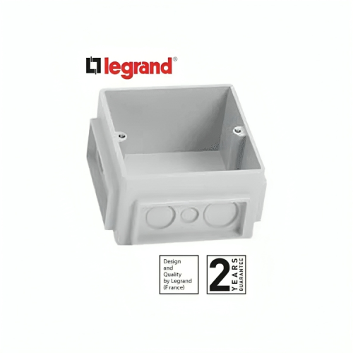 Legrand Plastic Floor Plugs Box - 120x120 mm - Model 3