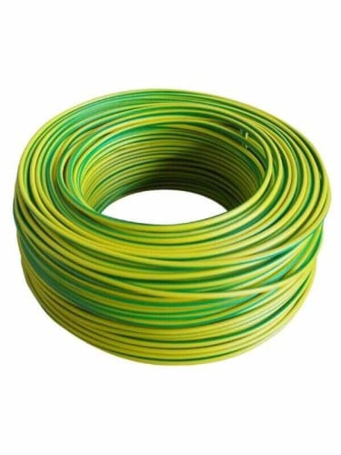 Saudi Cables- Low Voltage Earthing Cable-AL/PVC-1x240m- 450/750V-Yellow/Green