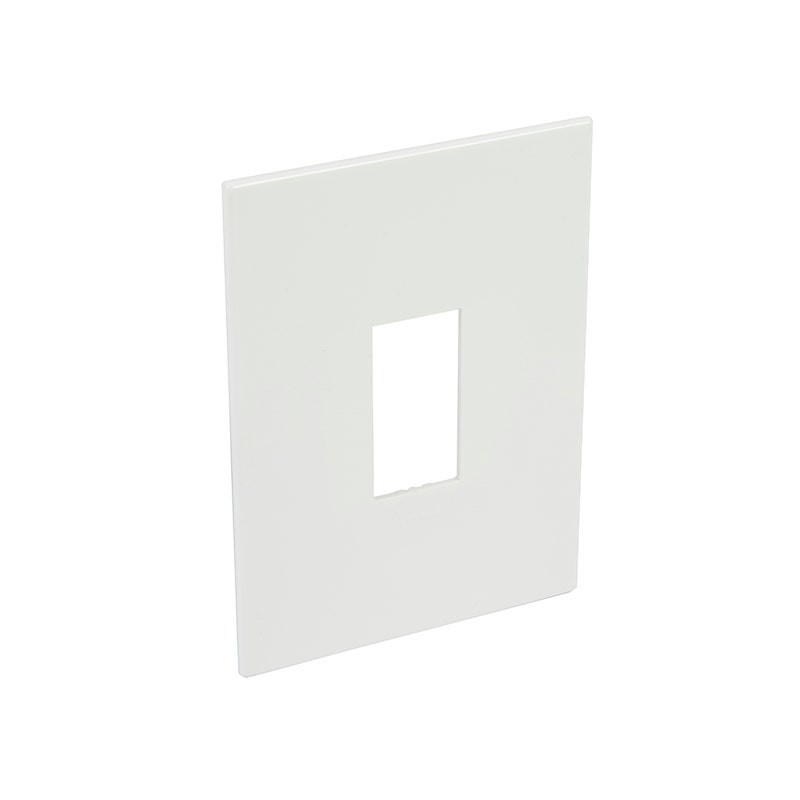 LEGRAND - Plate Arteor, Italian/US, 1 Module, Square, Vertical, 2''x4'', White