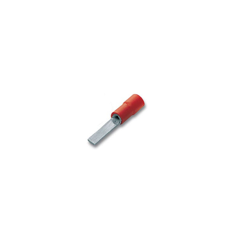 RAYCHEM RPG - Insulated Terminal, Cable Size 6mm, Blade Pin Type (II), 100 Pcs/Pkt