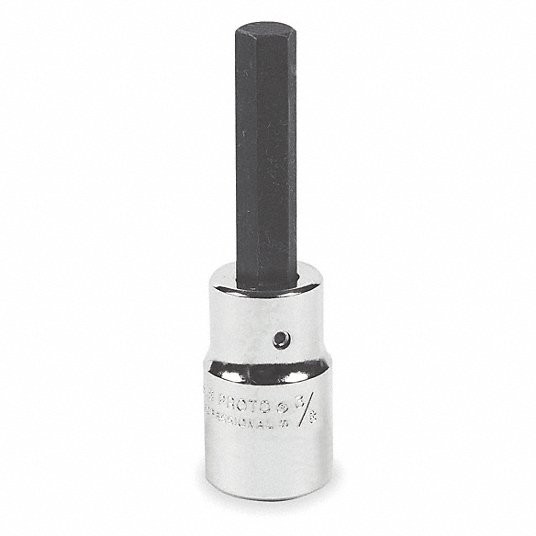 Socket Bit, Insert Length 2 in, Replaceable Insert No, SAE, Tip Size 3/4 in, Tip Style Hex