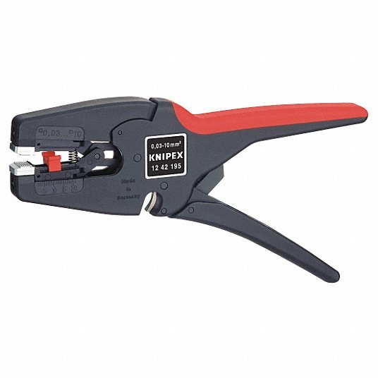 Solid and Stranded Wire Stripper, 7 1/2 in