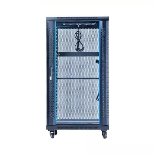 27U Floor Server Cabinet - 600x800x1400 mm - Black - BS-27U