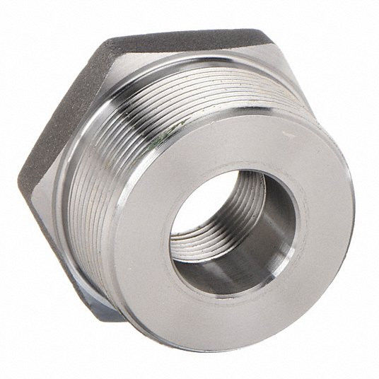 Bushing, Forged Steel, 1Inch x 3/4Inch Pipe Size, Male NPT x Female NPT, Class 3000