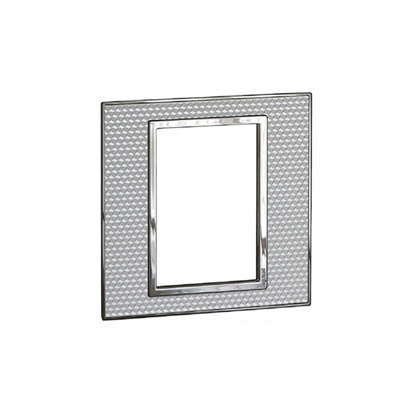 LEGRAND - Plate Arteor, BS, Square, 3 Modules, 1 Gang, Signature Cube