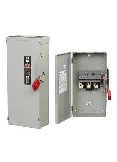 GENERAL ELECTRIC - Safety Switch, 600A 240V Fusible, Nema 3R