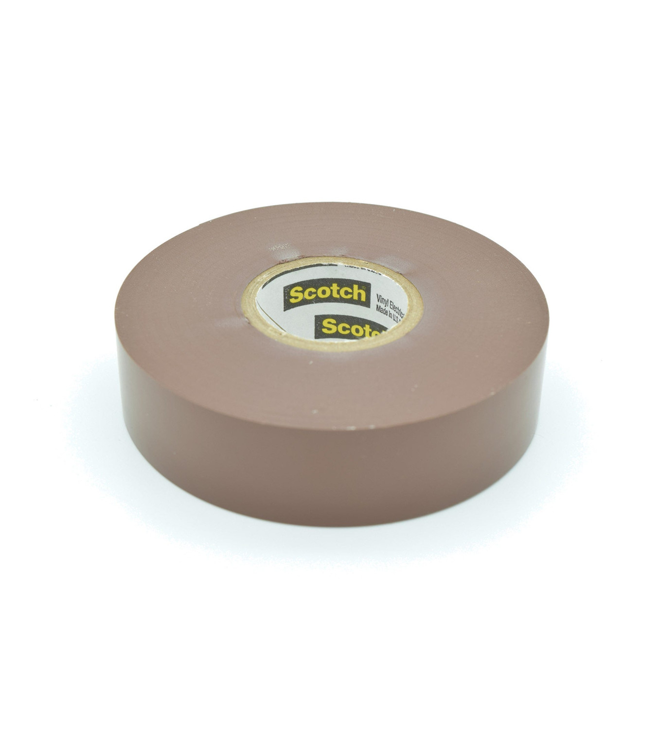 3M - Scotch Vinyl Color Coding Electrical Tape 35, 3/4 Inch x 66 Feet, Brown