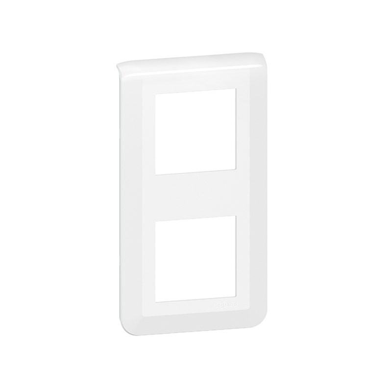 LEGRAND - Plate Mosaic, 2x2 Modules, Vertical, White