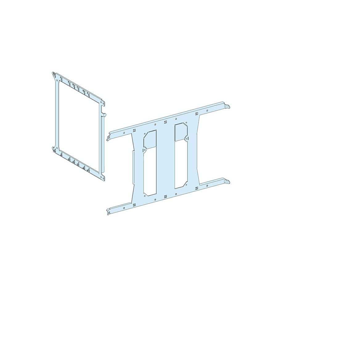 شنايدر - إكسسوار لوحة خدمة - MOUNTING PLATE FOR NS FIXED -3P/4P 1000A HORIZONTAL IN WIDTH 650