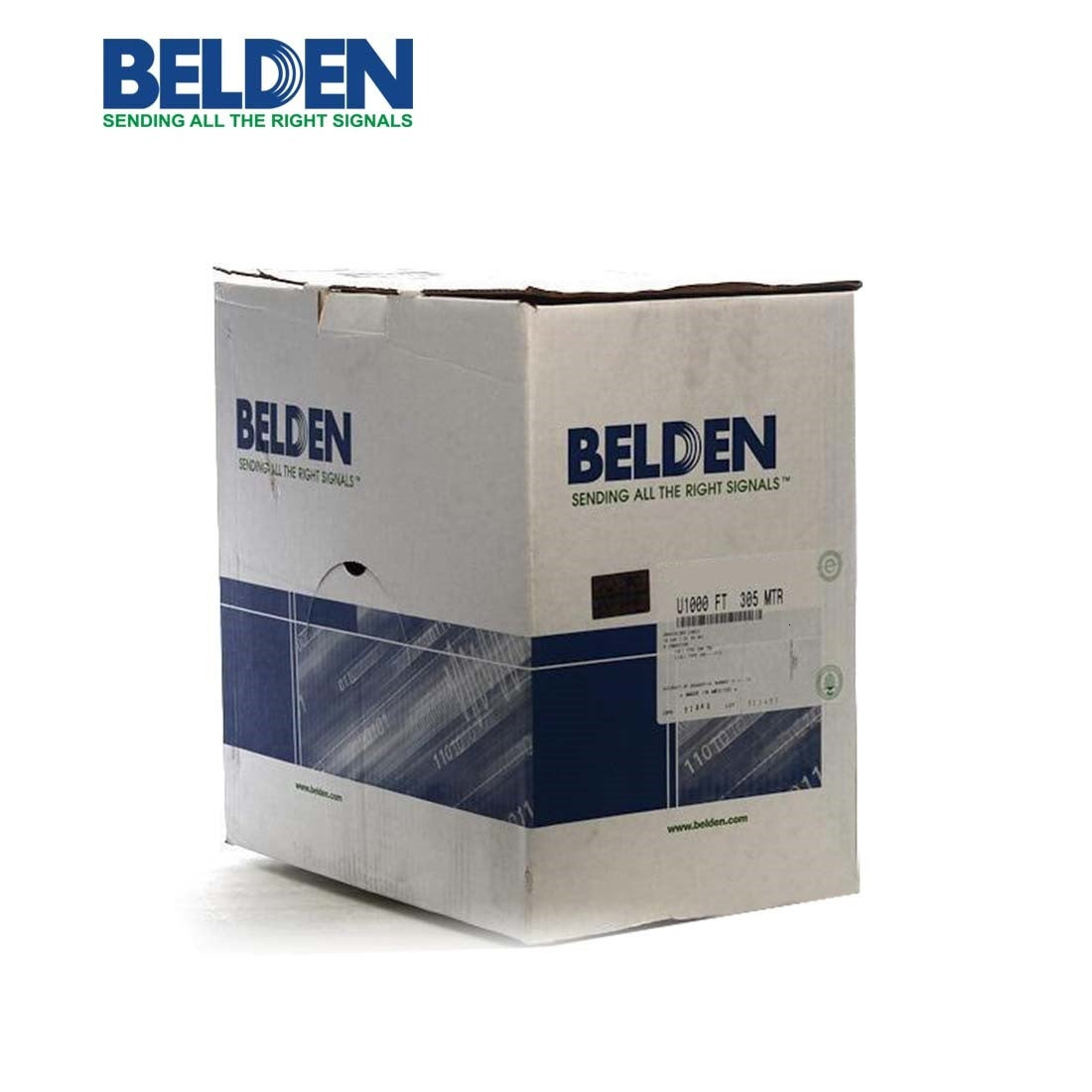 BELDEN - 4C*18 AWG Security Audio Cmr CU/PP/Unsh/FR/PVC, Grey, 305 Meters/Roll