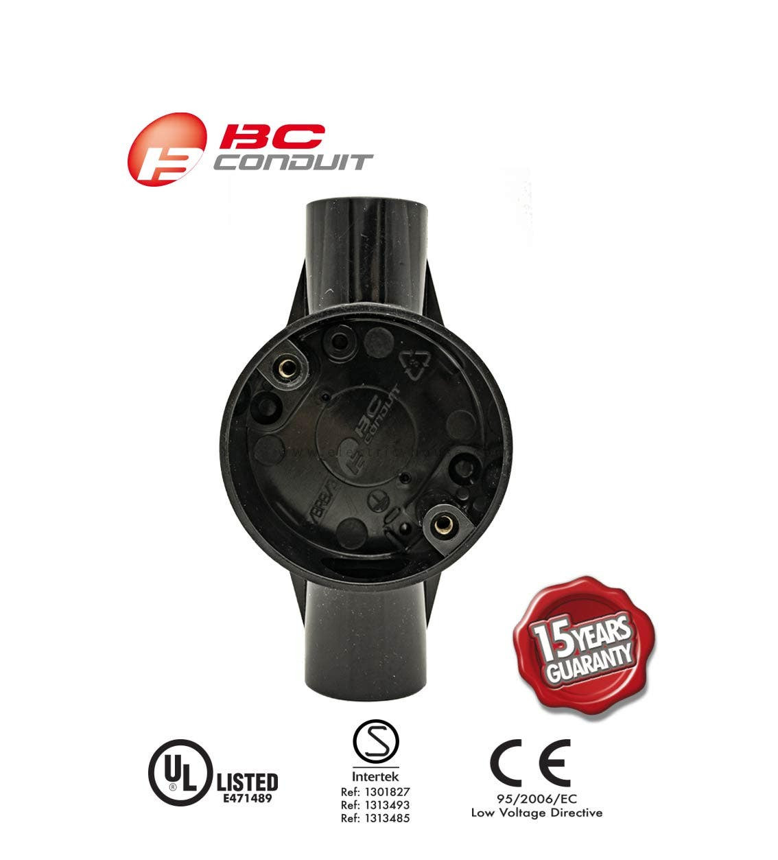 BAHRA CONDUIT - 25mm Through - 2 Way 