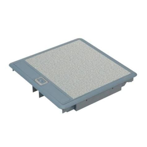 Legrand Floor Plugs Box Frame and Cover - 3 Holes