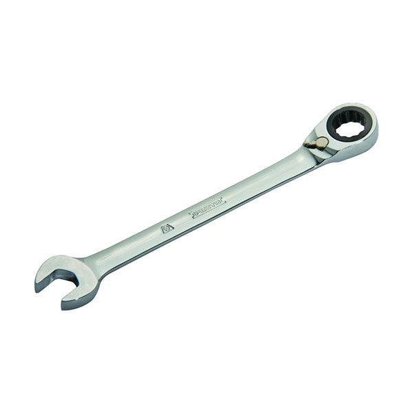 PROTO - Full Polish Combination Reversible Ratcheting Wrench, 1", 12 Point