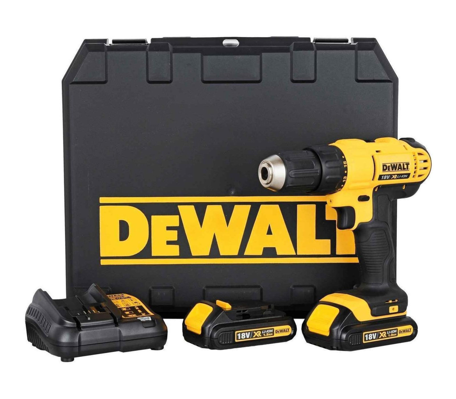 DeWALT, Cordless Compact Drill  18V - 1.3A
