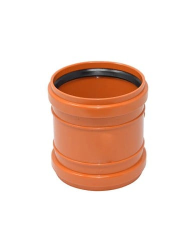 Drainage bushing, size 75 mm - rubber - orange from Nipro