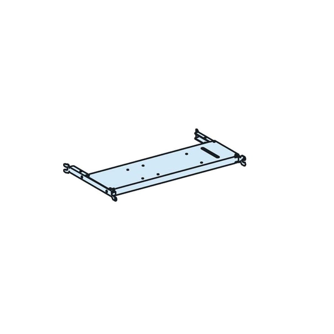 SCHNEIDER - Mounting Plate Vert. Fixed Mtz1/Nt 3P/4P 1600A W650 Prisma P