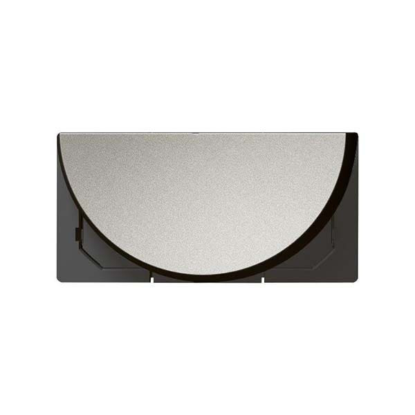 LEGRAND - 1-Way Switch Arteor, 16A, Round, 1 Left Module,Magnesium