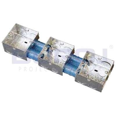 Triple iron box, size 7*7*4.7 cm, from the roof