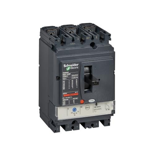 Schneider-Circute Breaker -3P-ComPact- NSX100F-LV429634