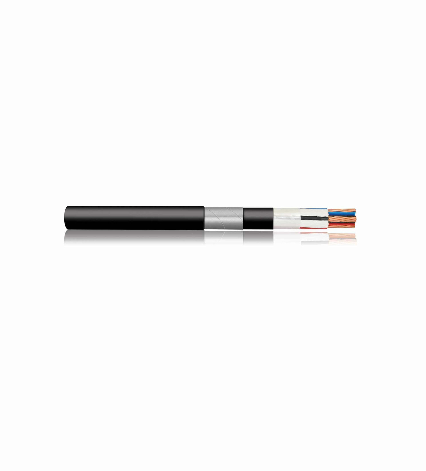 BAHRA CABLES - Power Cable Low Voltage, XLPE Copper STA (FR-1), 4x25mm, 600/1000V, Black - RM IEC 60502-1 FR-IEC 60332-1