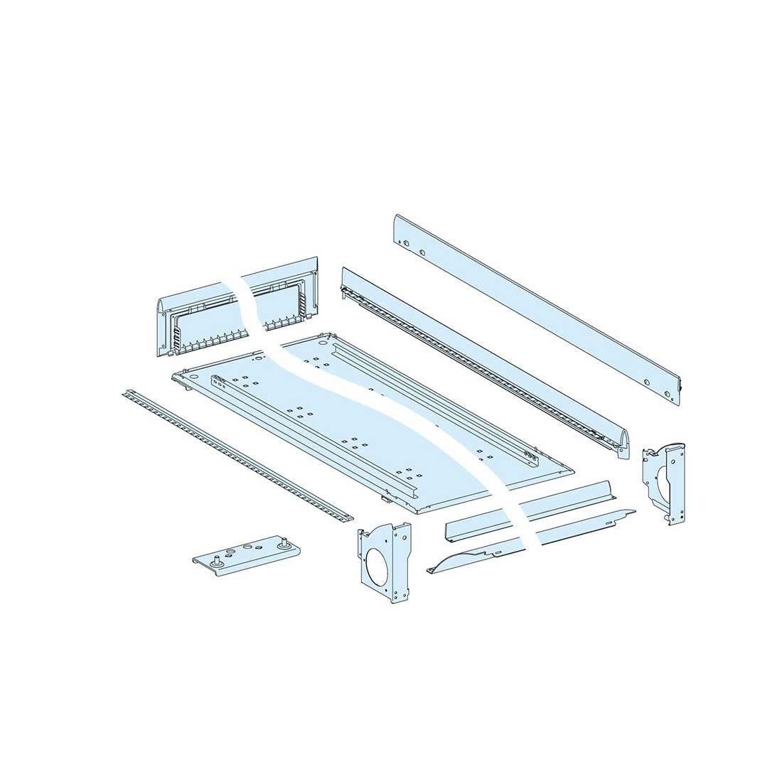 SCHNEIDER - Floor-Standing Duct W300 30M Prisma G IP30