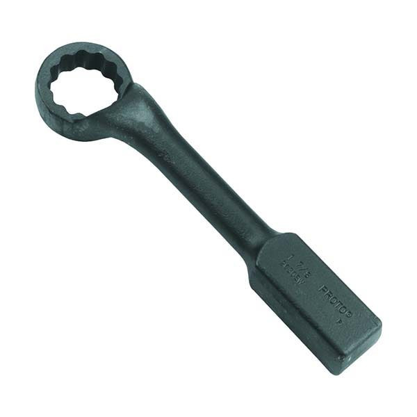 PROTO - Heavy-Duty Offset Striking Wrench, 1-1/16" & 27 mm, 12 Point