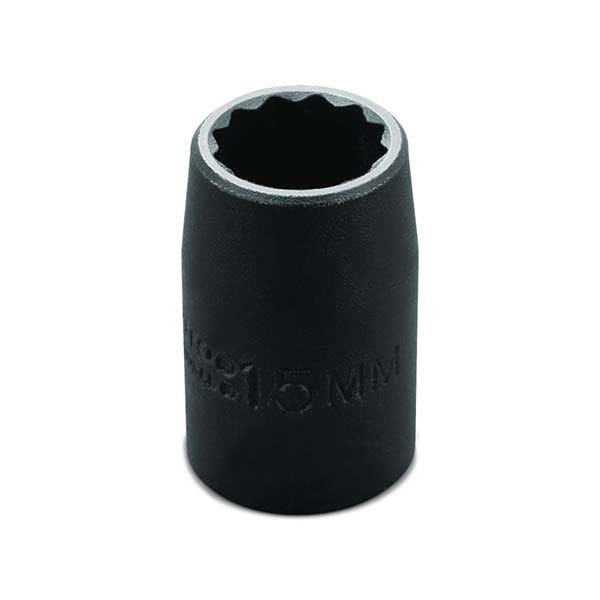 PROTO - 1/2" Drive Thin Wall Impact Socket, 15 mm, 12 Point